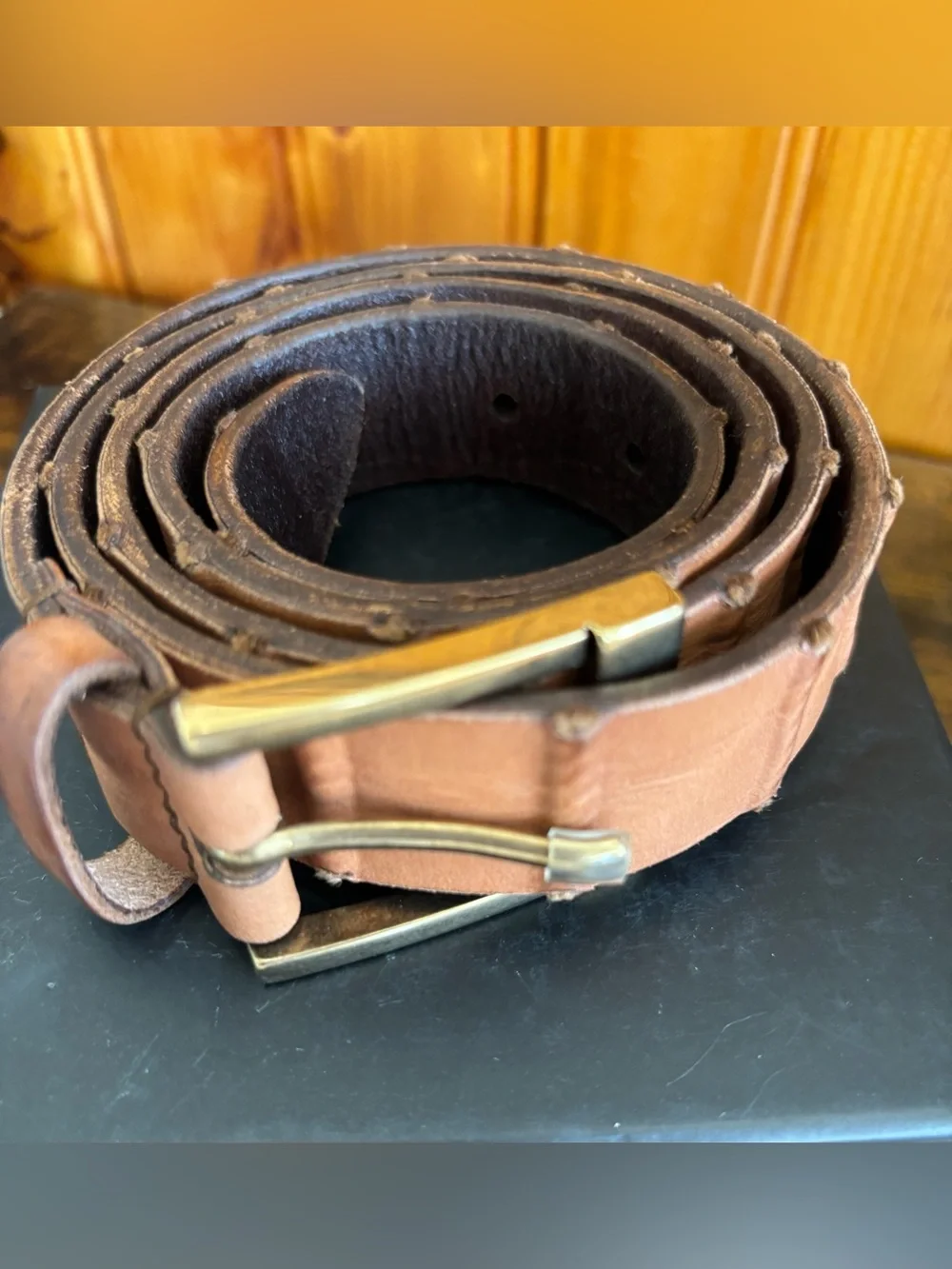 Dolce & Gabbana Leather Vintage Belt
